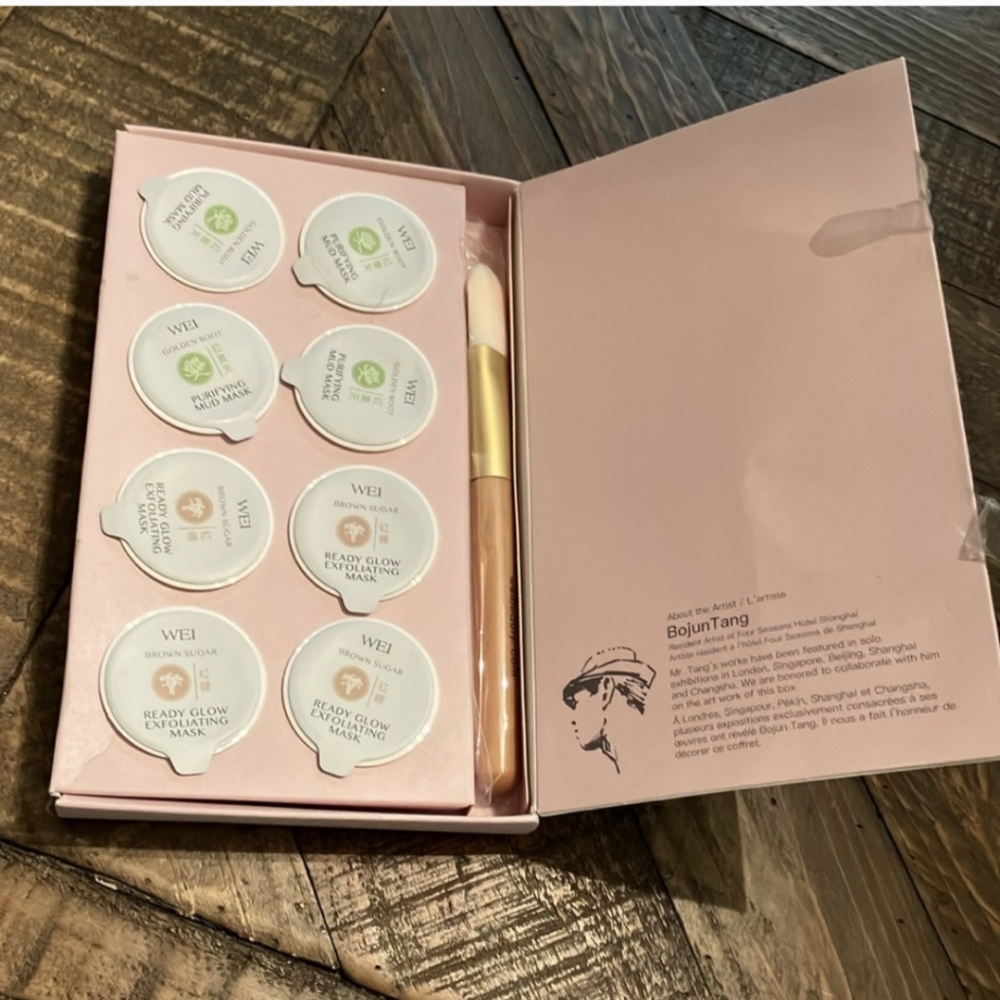 NEW WEI Two-in-One Purify and Glow Mask Collection